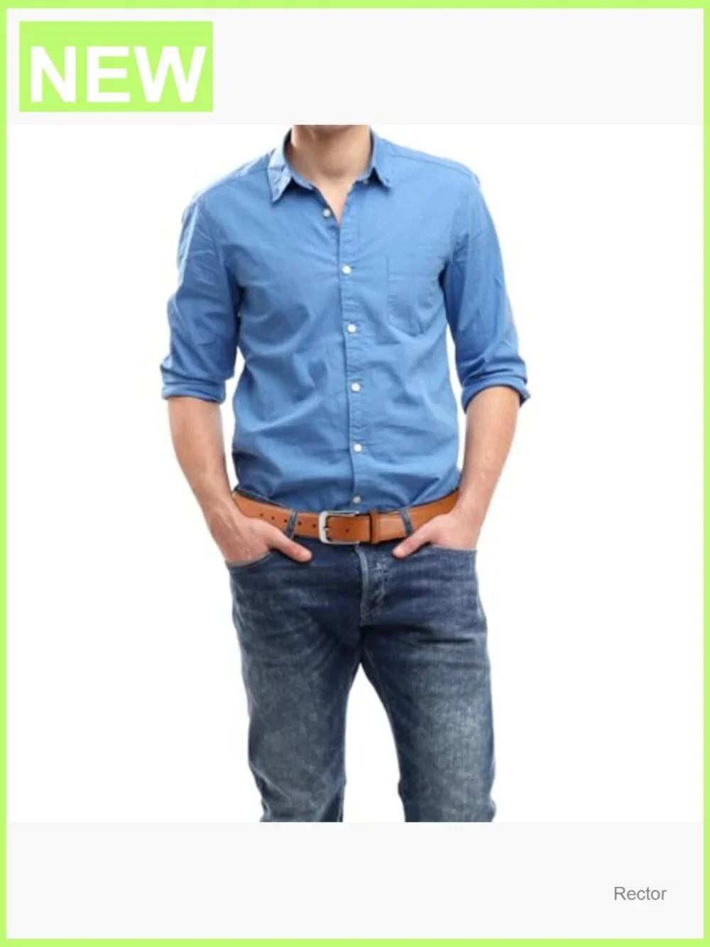 Genuine Leather Dress Belt Handmade Men's Work Casual